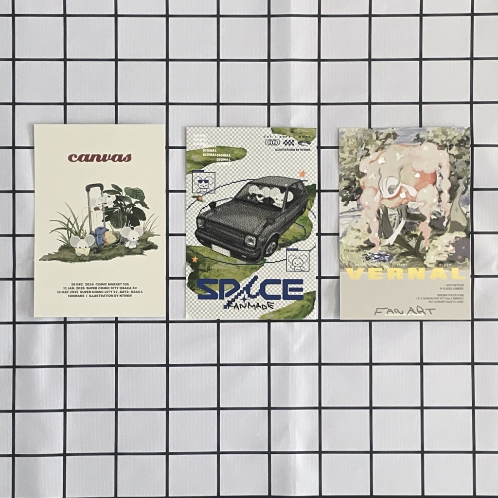 【new!】space postcard pack【SUPER COMIC CITY 33】