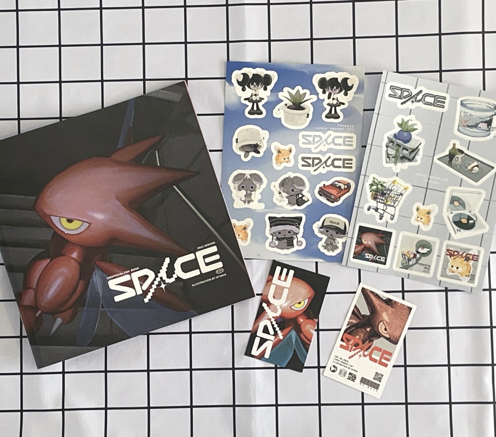 【C107】SPACE A4【コミケ限定仕様 A4本+オマケセット】