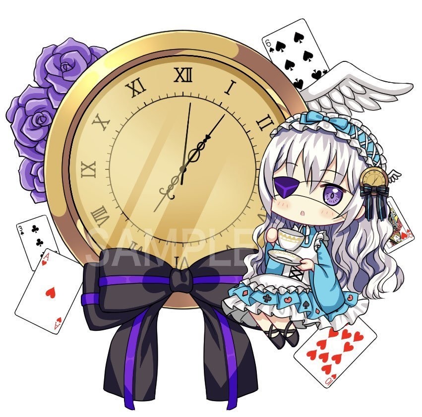 シオンちゃんのアクリルキーホルダー