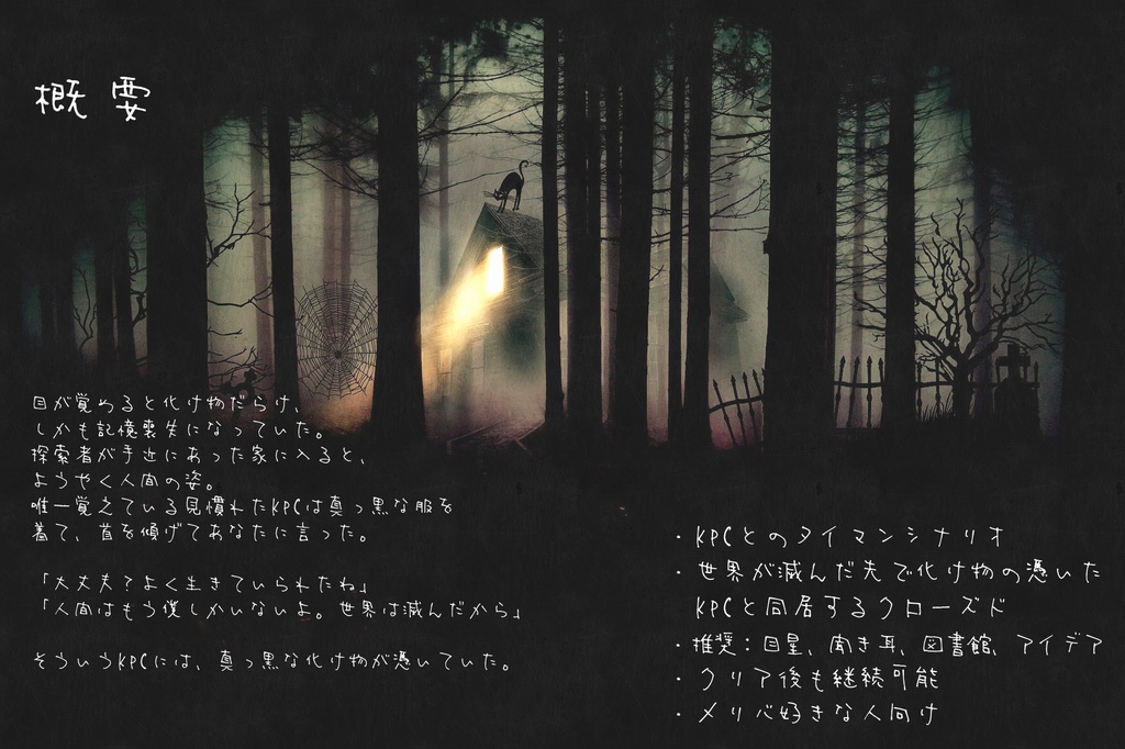 「ここにあるのは終わりだけ」【タイマンCoCシナリオ】