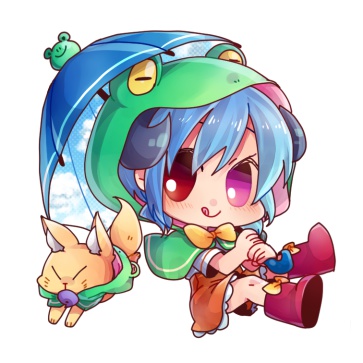 雨の日キーホルダー