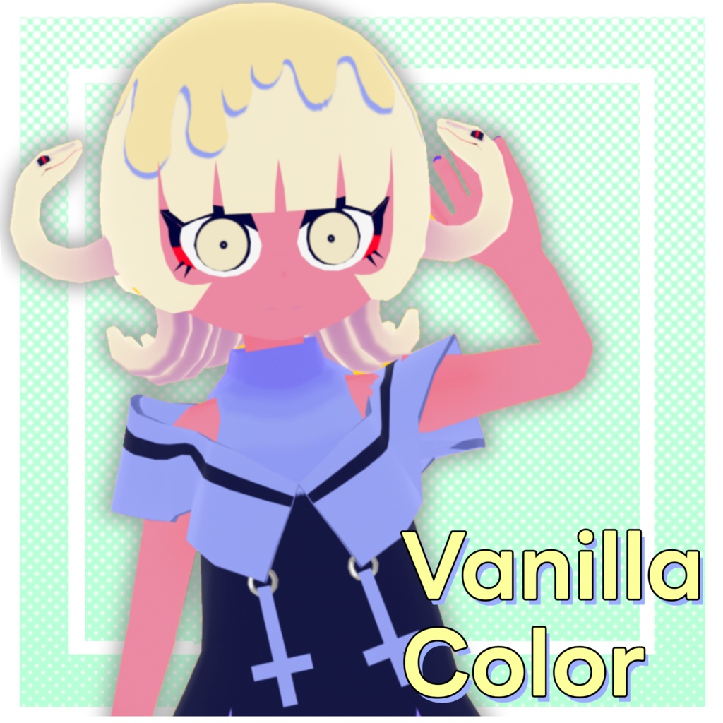 3Dモデル medudu(VRC VRM対応)