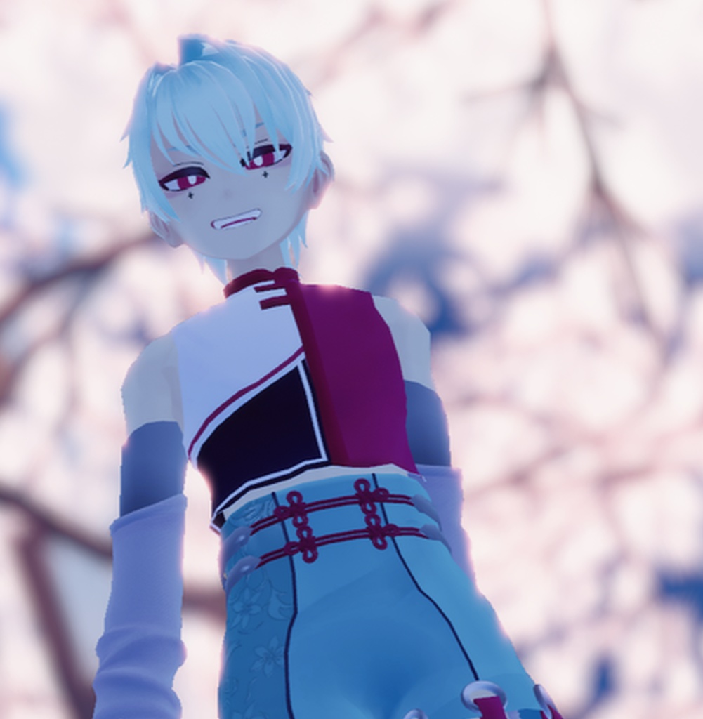 プラプラくん と まいまいちゃん オリジナル3Dモデル