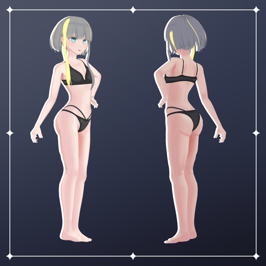 オリジナル3Dモデル『シトカ』