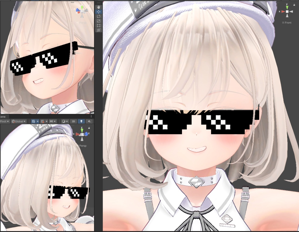 Free!! 8bit風SwagGlass Ver2