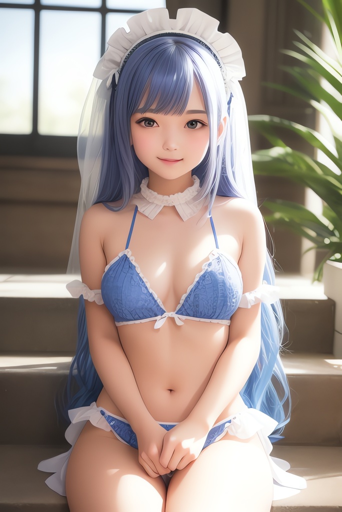水着メイド美少女CGイラスト集50枚Part4