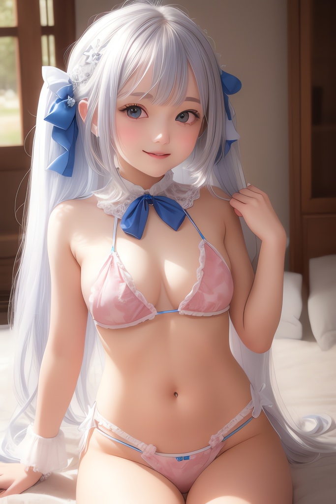 水着メイド美少女CGイラスト集50枚Part6