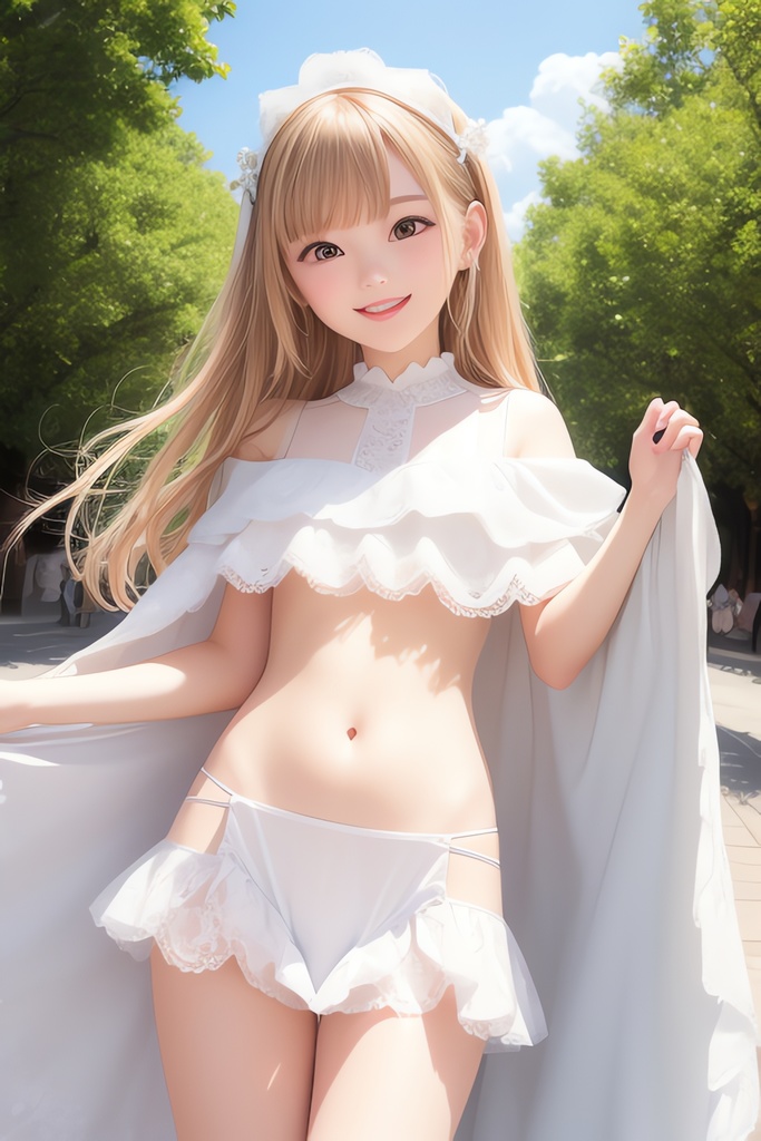 純白の美少女CGイラスト集※リアル8