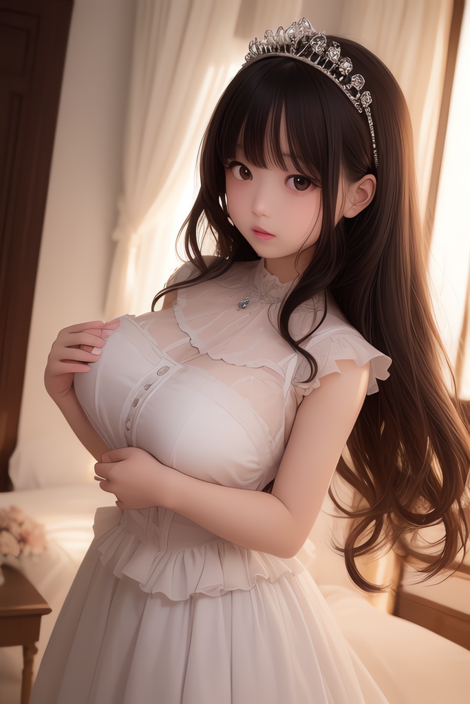 純白の美少女CGイラスト集※リアル3