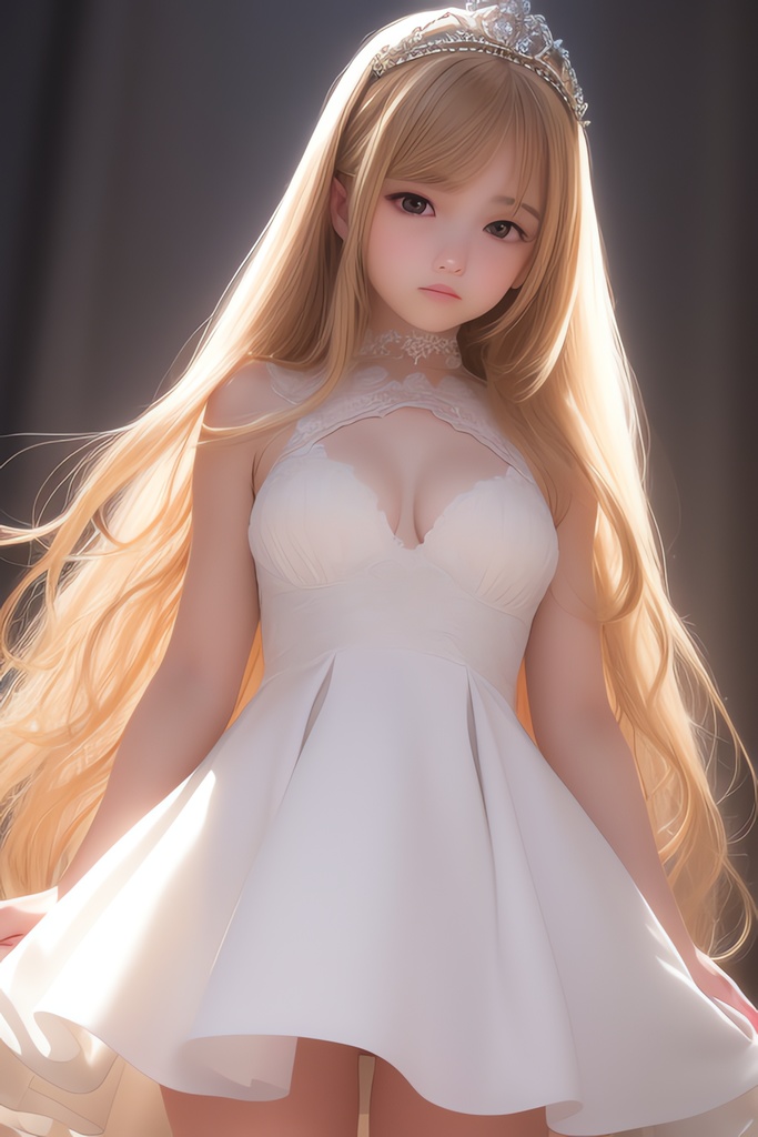 純白の美少女CGイラスト集※リアル1