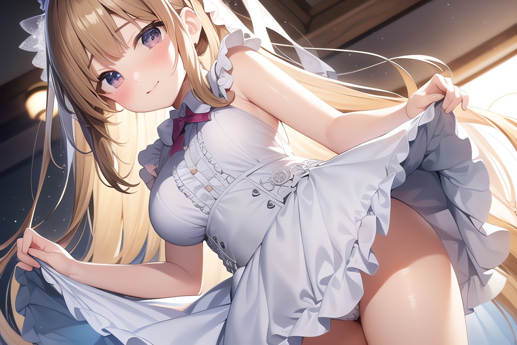 純白の美少女CGイラスト集※アニメ