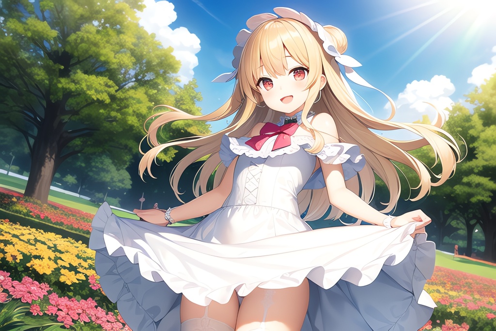 純白の美少女CGイラスト集※アニメ