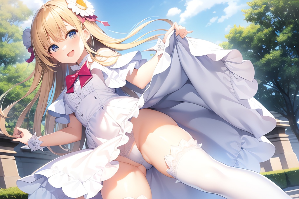 純白の美少女CGイラスト集※アニメ