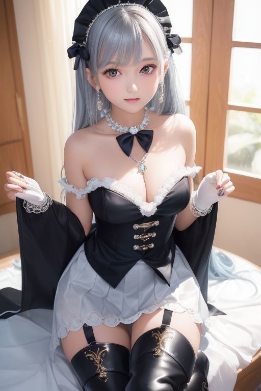 【100枚】くびれ美少女AIイラスト集※リアル