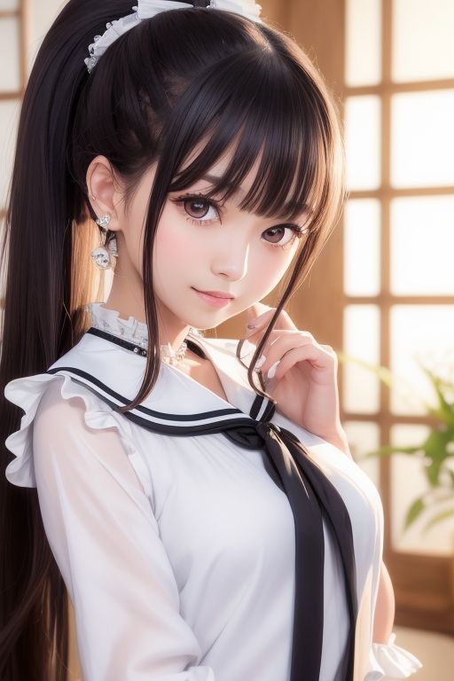 【100枚】くびれ美少女AIイラスト集※リアル