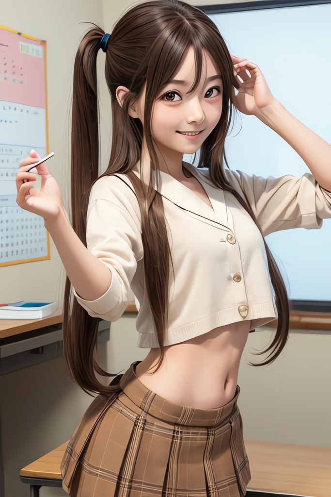 ヴァーチャル美少女アイドルAIイラスト集※リアル