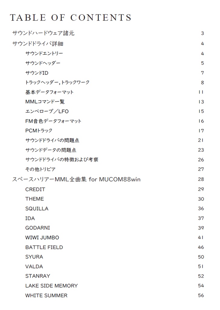 ENCYCLOPEDIA of Arcade Game Sound Drivers - SPACE HARRIER & OUT RUN -