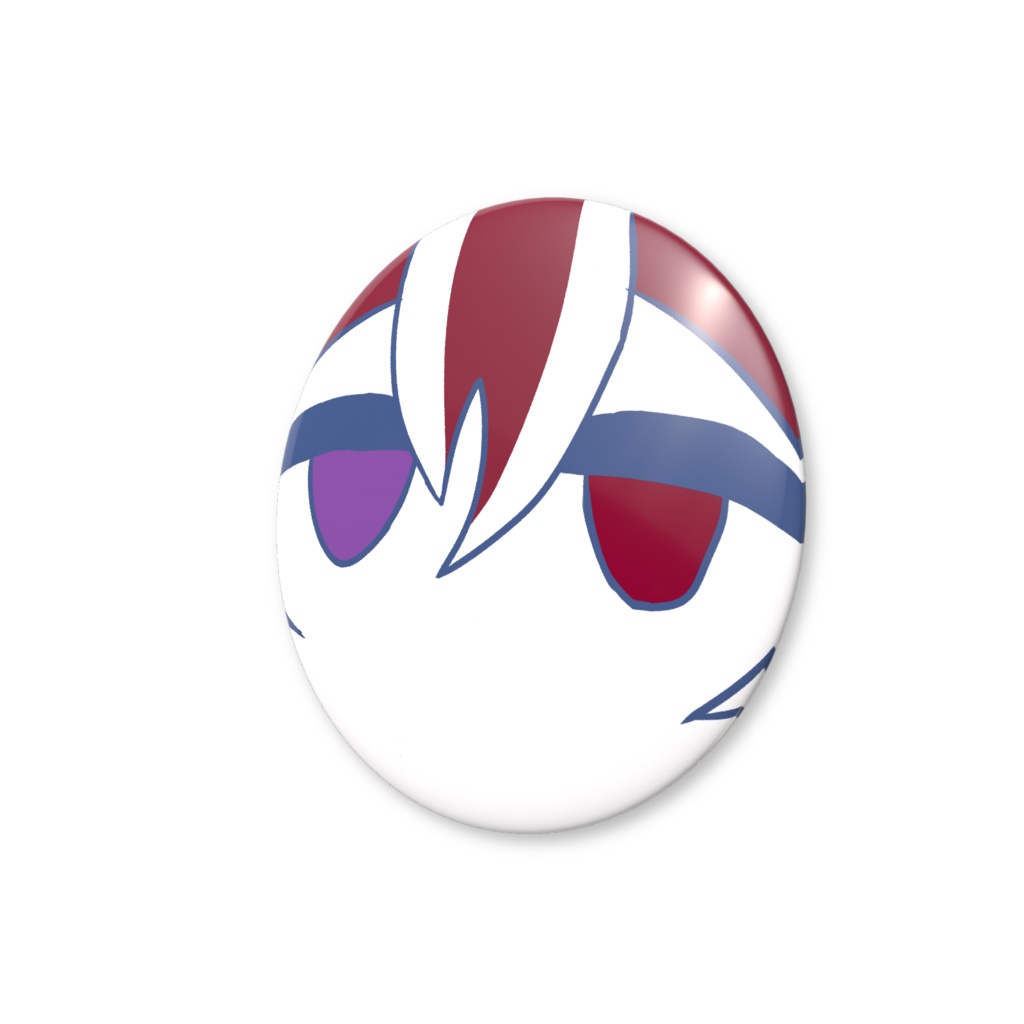 【meme.NK3】ホログラムなし新ビジュアル缶バッジ