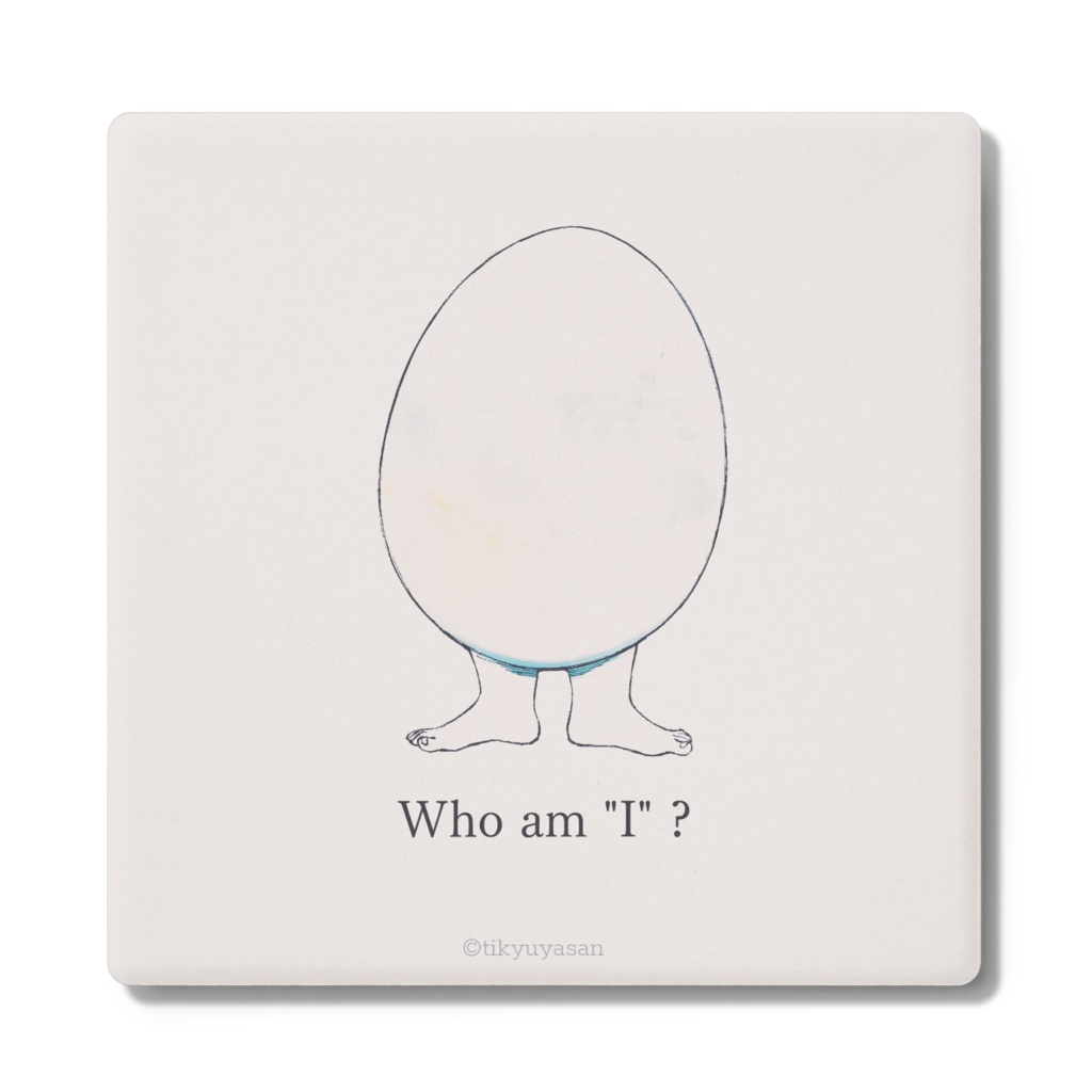egg man 落書きコースター