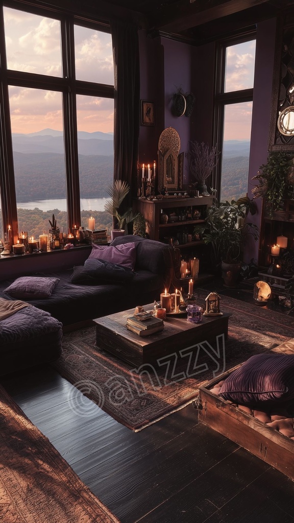 【占い師さん向け】占いルーム（山・湖）ループ背景動画＆画像セット