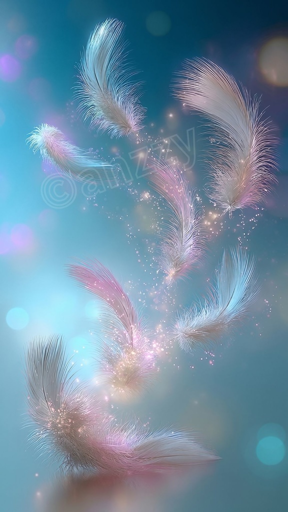 天使の羽②（青）動画×１＆画像１０