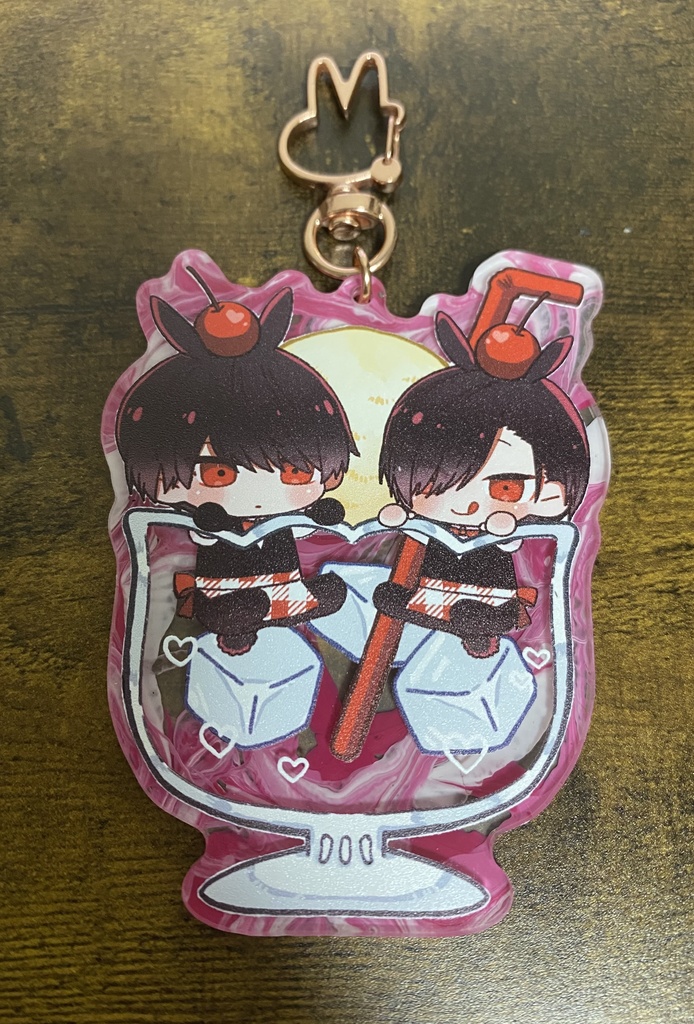 クリームソーダアクキー