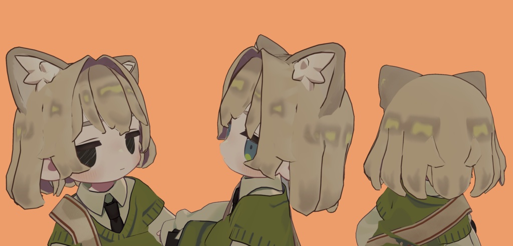 【まめふれんず対応】ゆるふわミディアムボブヘアー