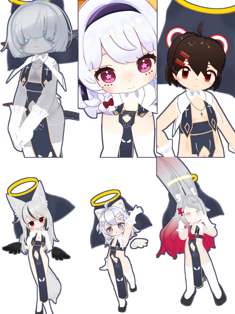 【複数アバター対応】聖楚シスター