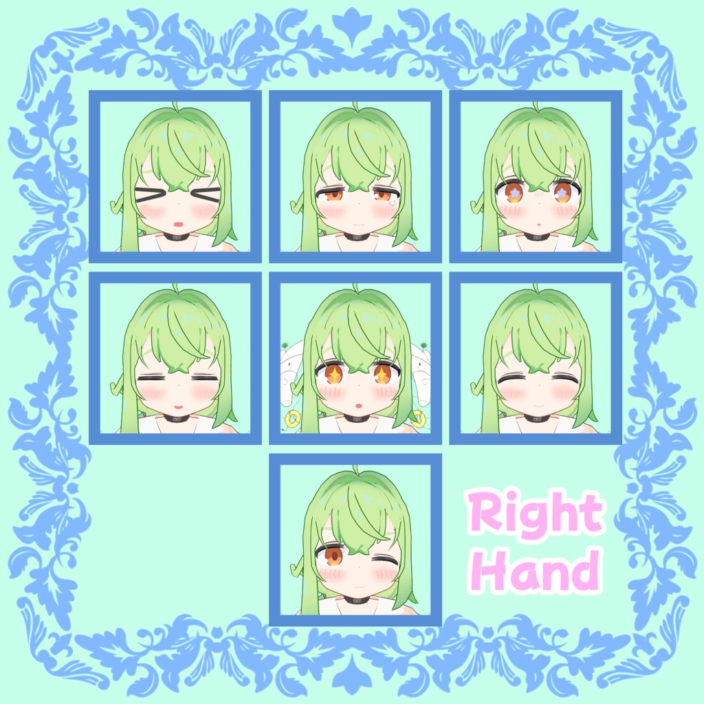 オリジナル3Dモデル「あまね」