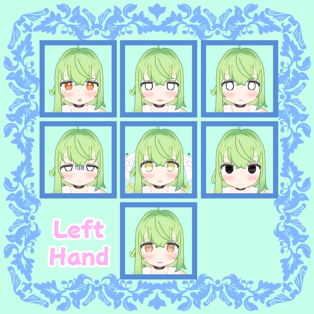 オリジナル3Dモデル「あまね」