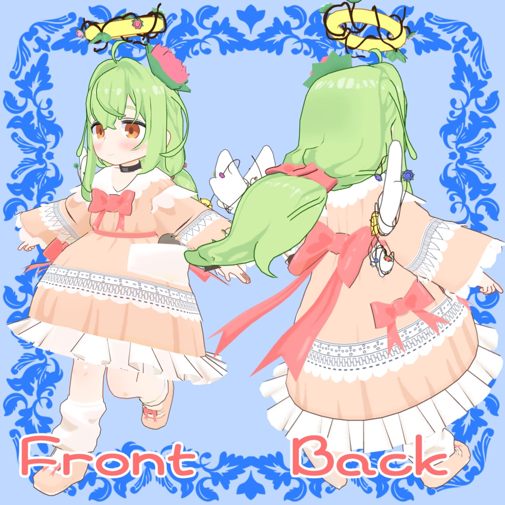 オリジナル3Dモデル「あまね」