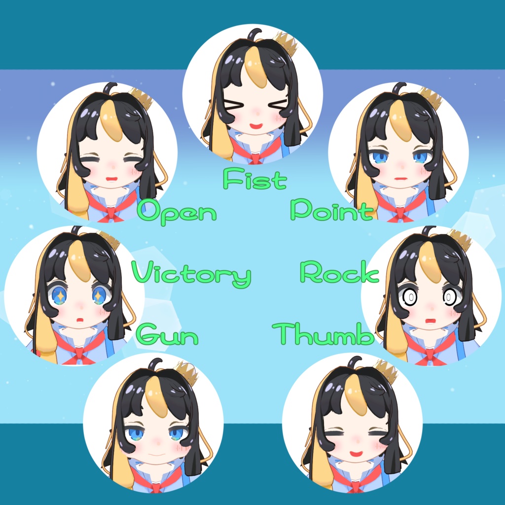 オリジナル3Dモデル「ロペペ」