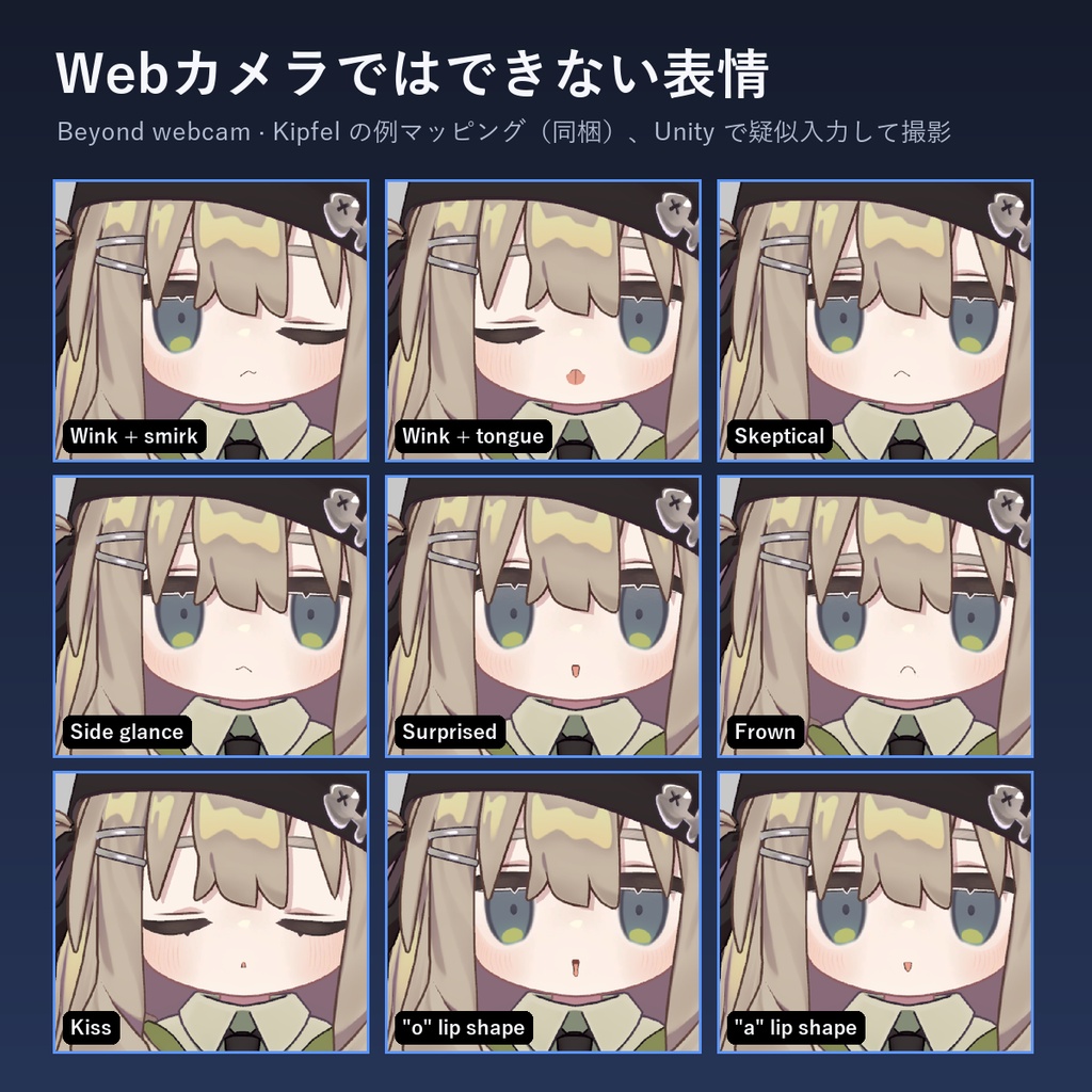 【VRChatアバター用ツール】VRCFT Lite Builder / フェイストラッキング簡易ビルダー