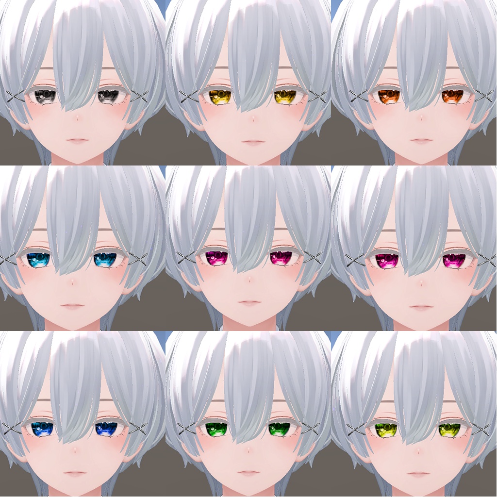 【森羅 -shinra-対応】キラキラEye Texture