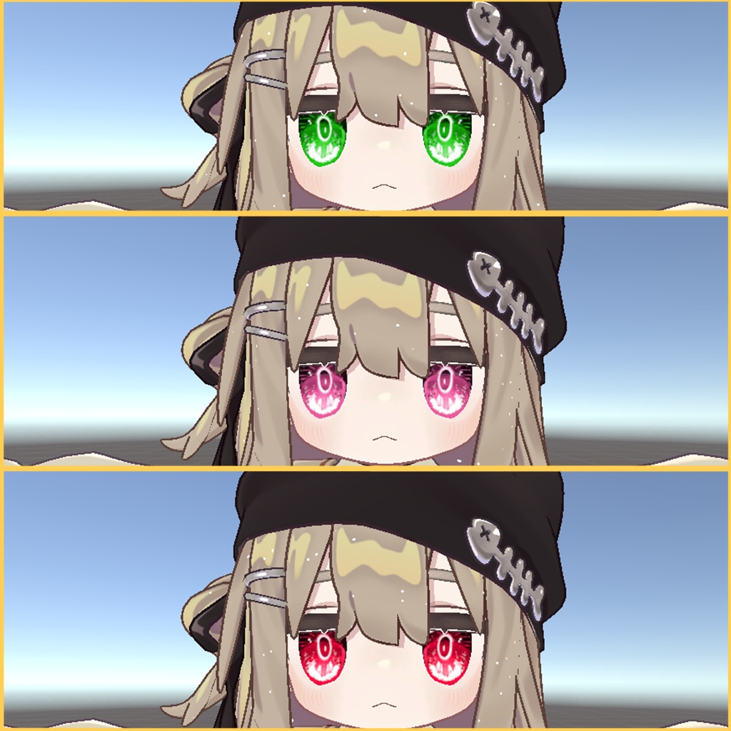 【キプフェル Kipfel 対応】星空Eye Texture