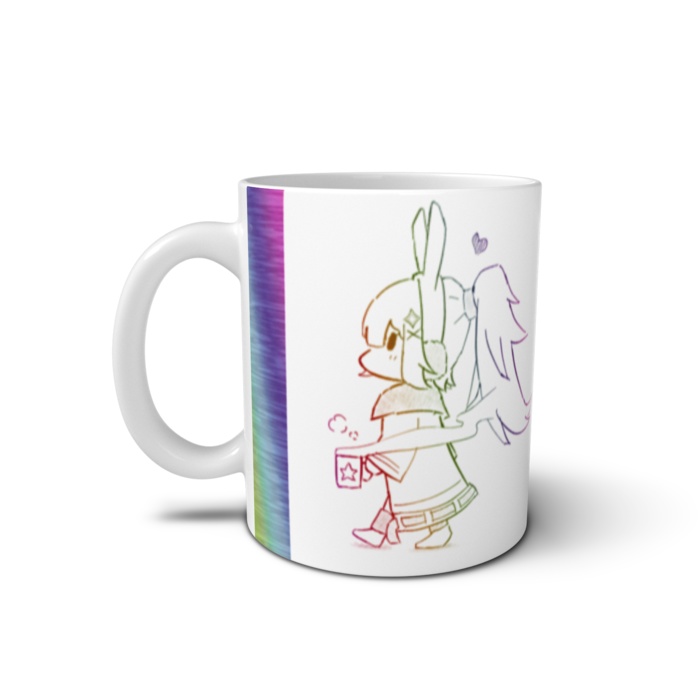 むぐーアンチ鯖マグカップ