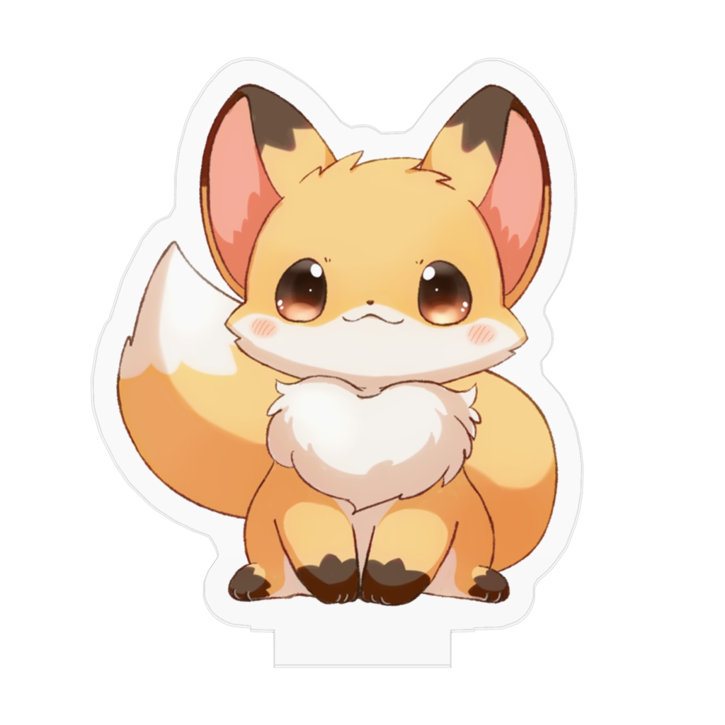 チャッピーきつねミニアクリルスタンド