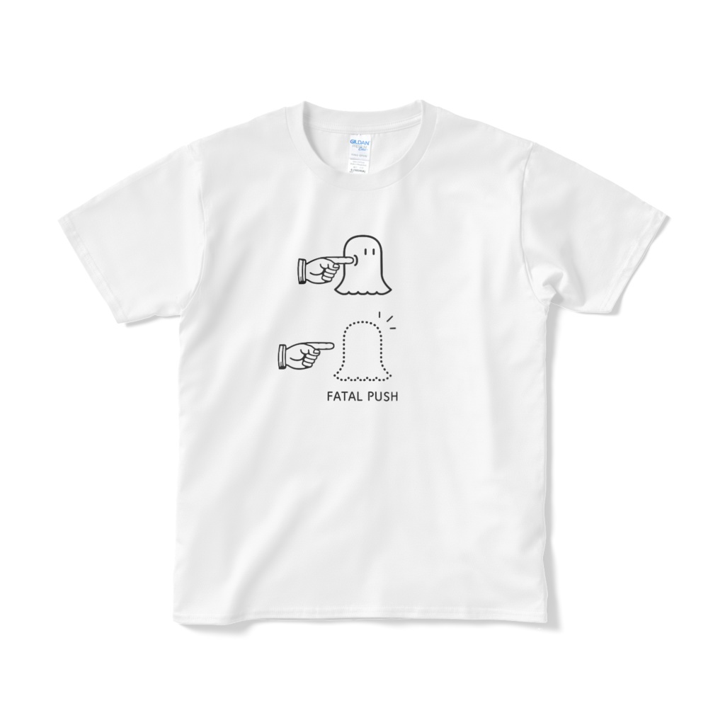 FATAL PUSH Tシャツ(ホワイト)