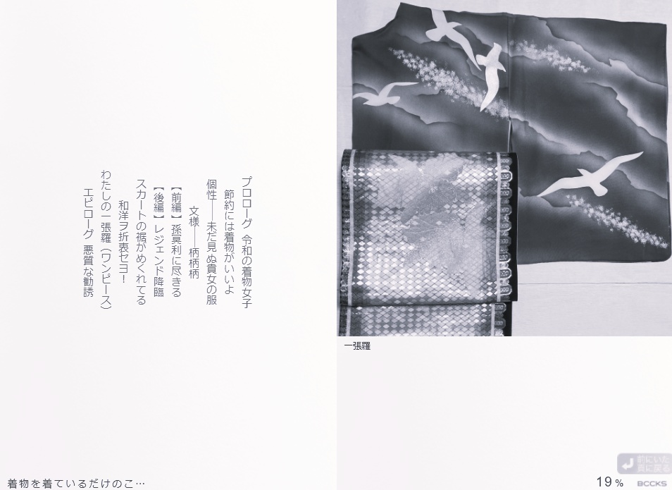 着物のエッセー 着物を着ているだけのこと(紙本)