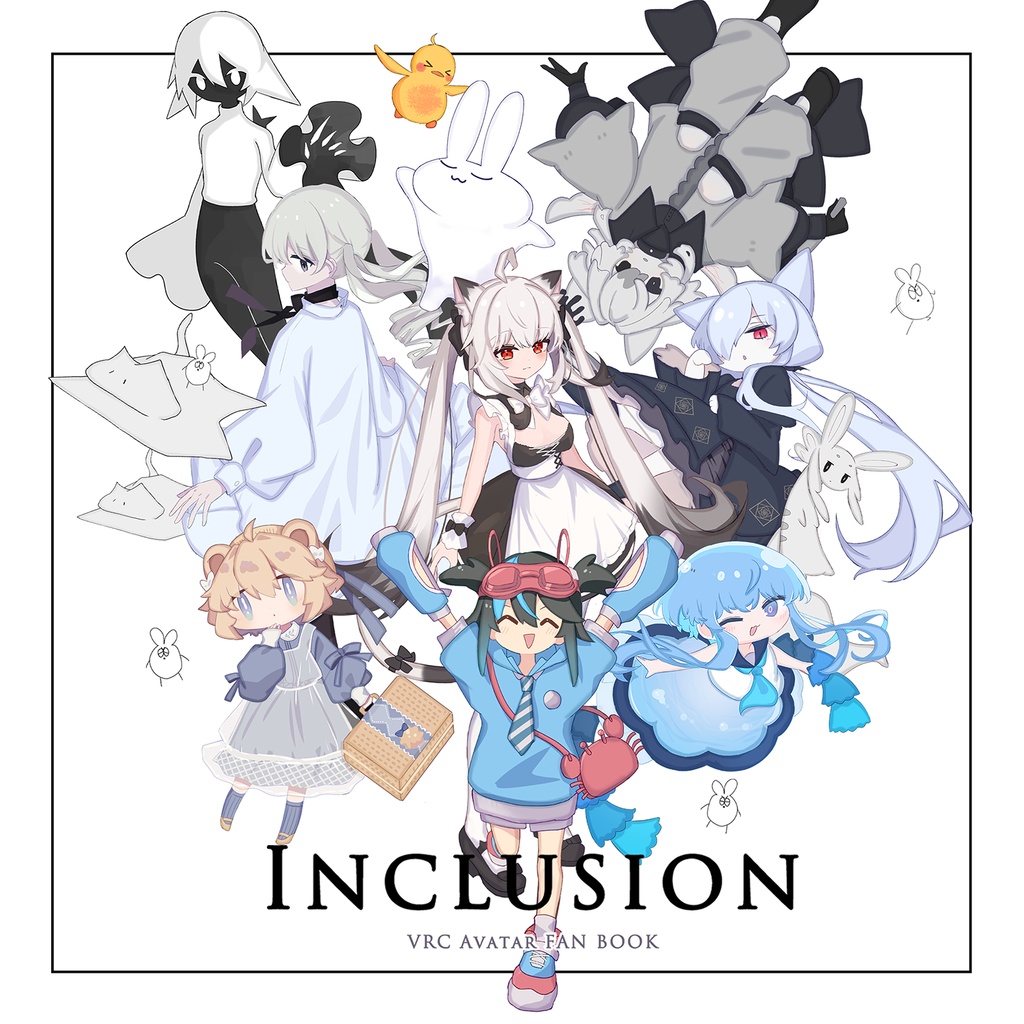 【VRChatイラスト集】INCLUSION