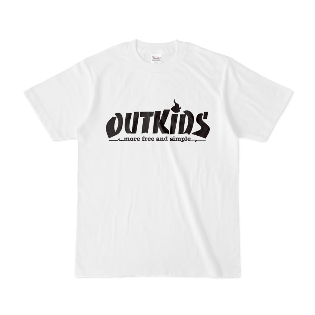 文字ロゴTシャツ