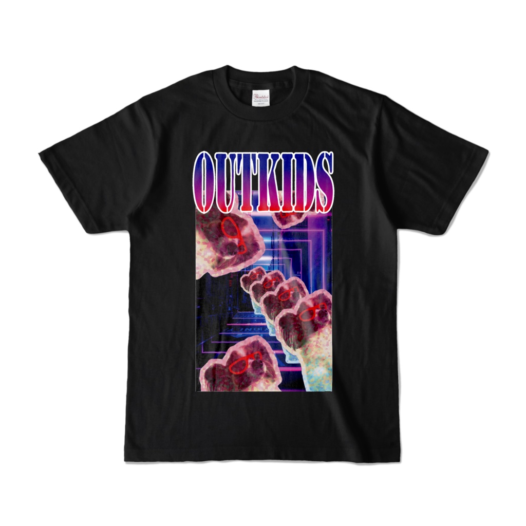 写真柄デザインTシャツ