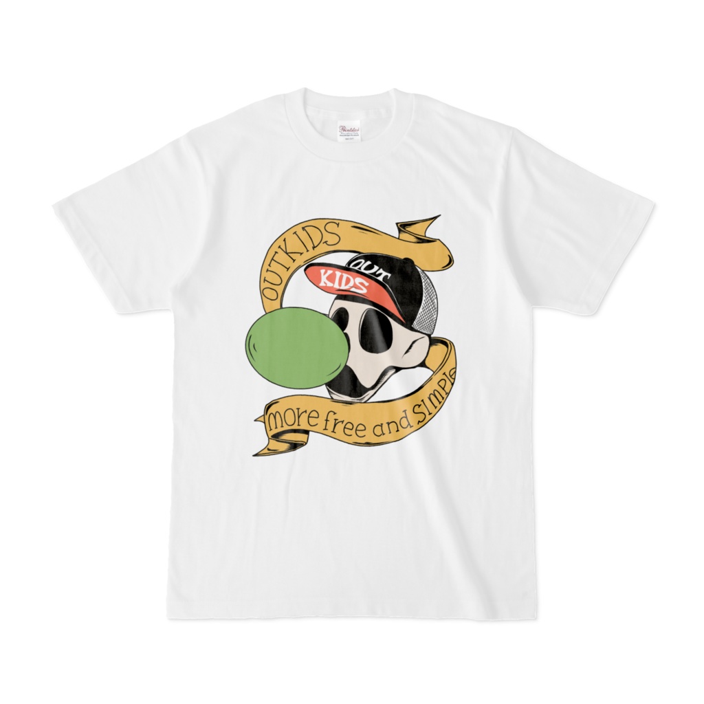 スカルデザインTシャツ