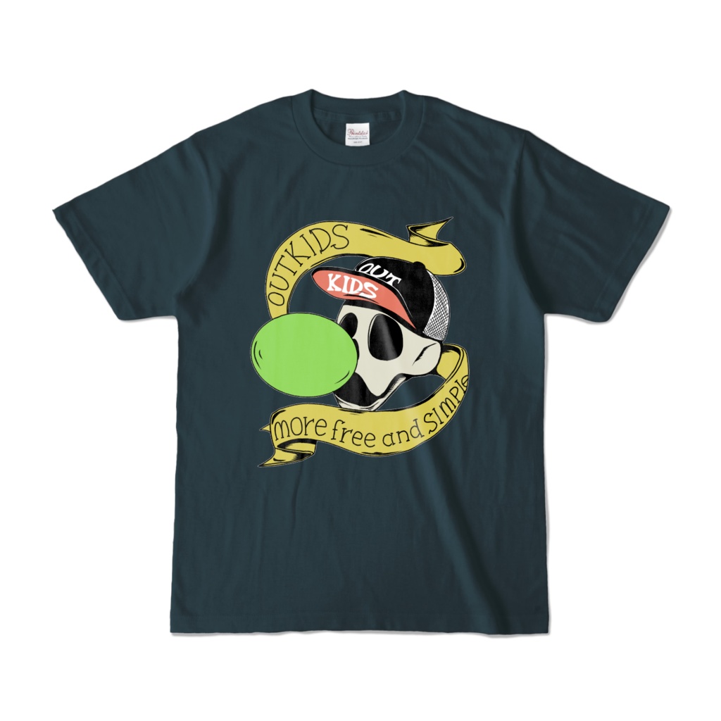 スカルデザインTシャツ