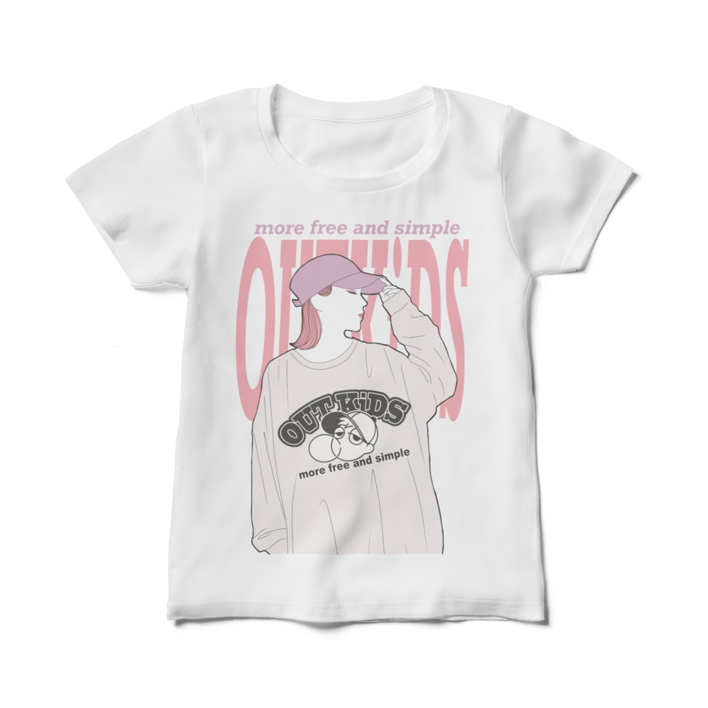 GiRL`sレディースTシャツ