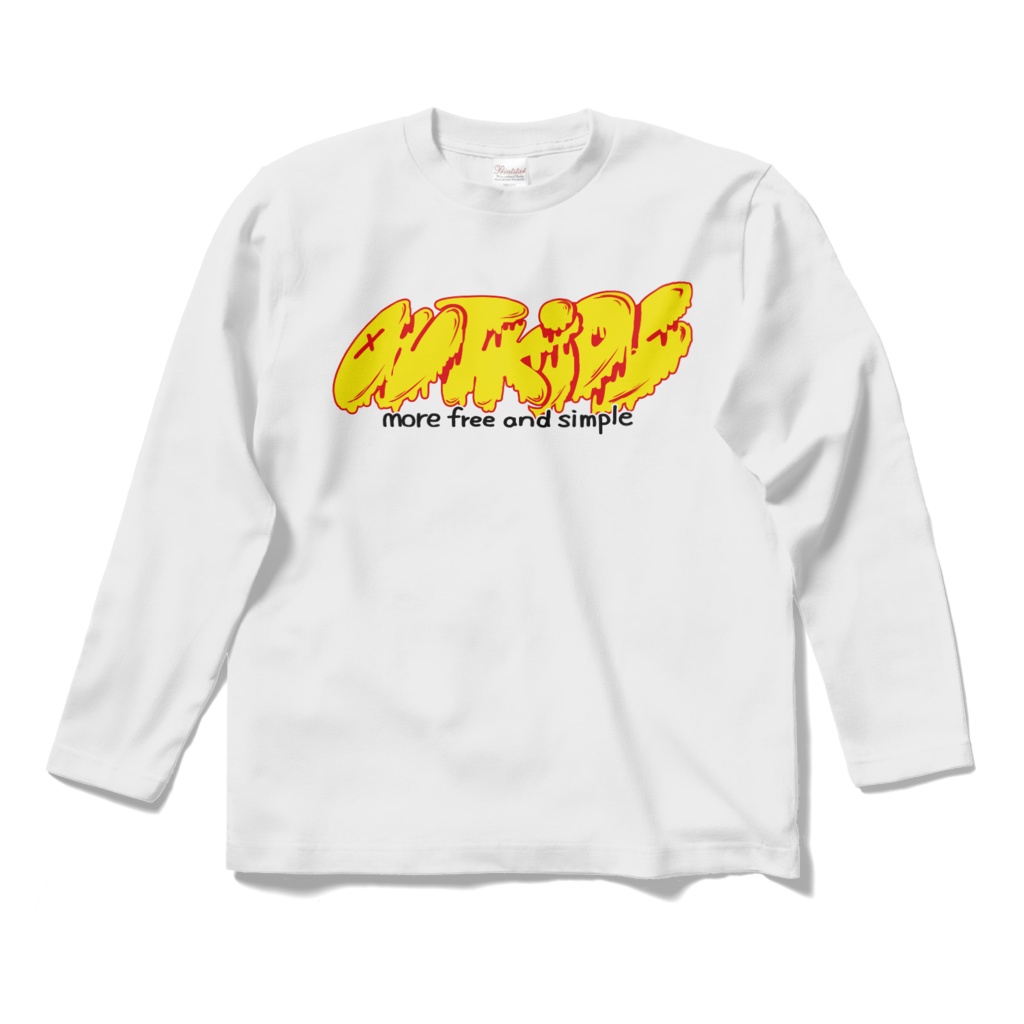 ドロドロ文字ロングスリーブ
