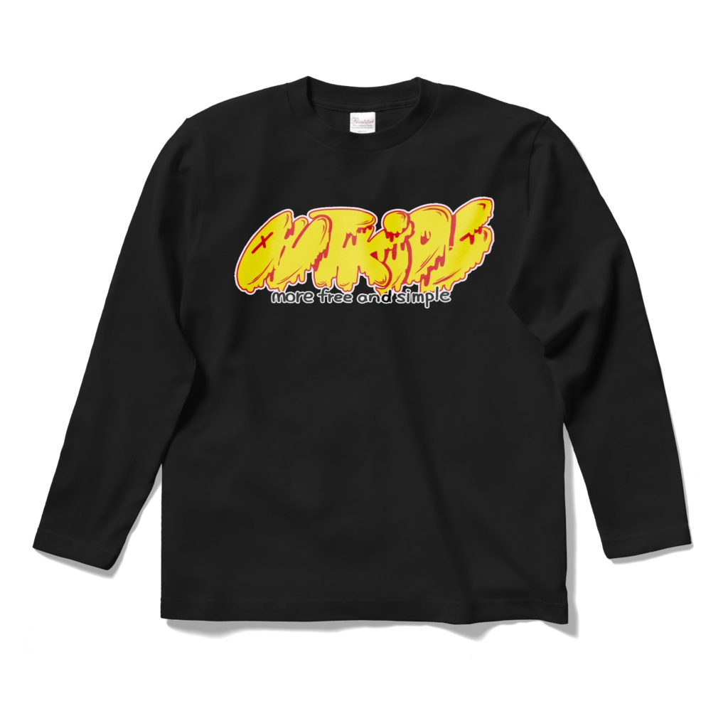 ドロドロ文字ロングスリーブ