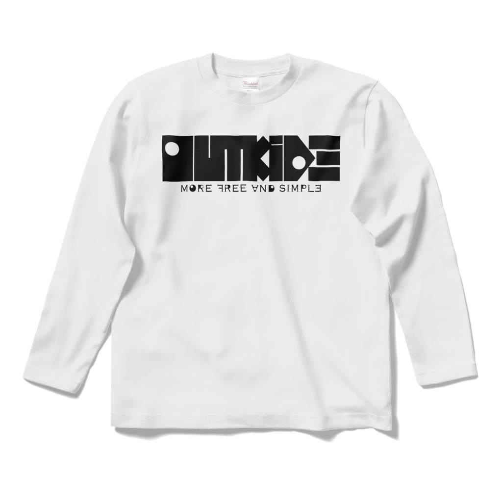 図形文字ロングスリーブ