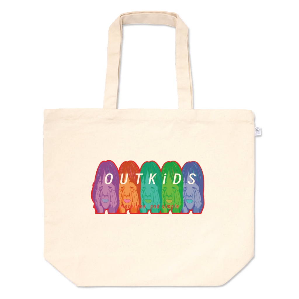 あっかんべートートバッグ