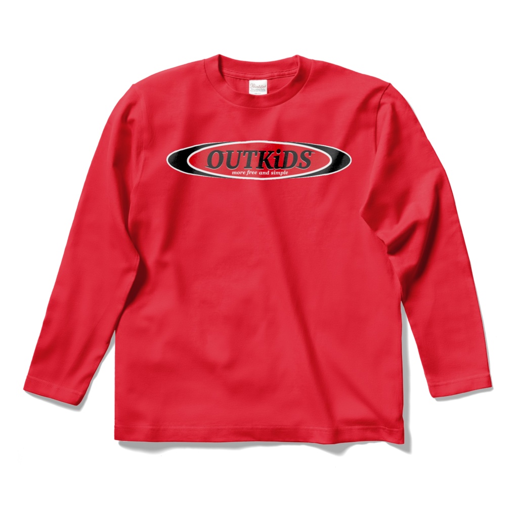 横長ロゴロングスリーブ